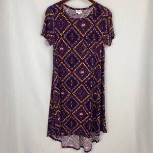 LuLaRoe Carly Dress, Elephant Print